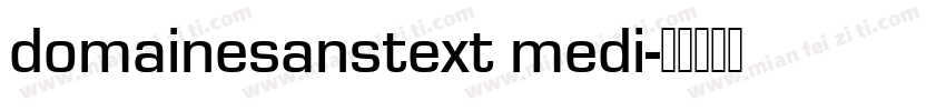 domainesanstext medi字体转换